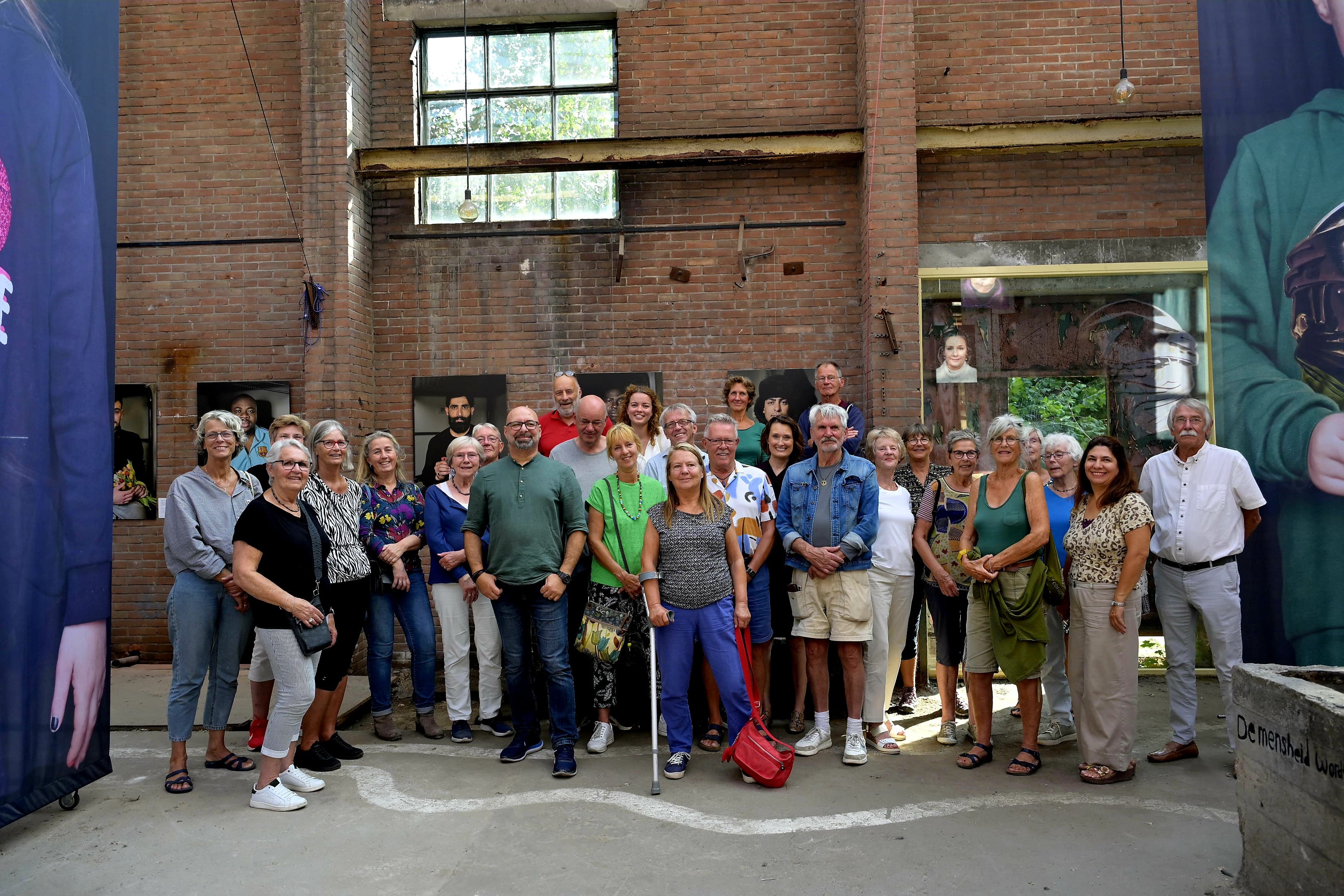 Vrijwilligers bezoeken Museum of Humanity