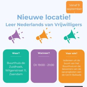 Taalcafé De Sluis opent zevende locatie in Buurthuis de Zuidhoek! Taalcafé De Sluis opent zevende locatie in Buurthuis de Zuidhoek!